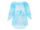 Lab Coats - Cast Polyethylene (CPE) Isolation Gown - Blue