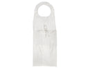 Aprons - Polyethylene (PE) Apron - Individually Packed - White