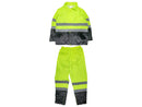 Rain Jackets - Rain Suit - Jacket and Pants - Hi Viz Yellow