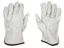 Driver Gloves - Cow Grain Gloves - Straight Thumb - Beige