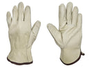 Driver Gloves - Pig Skin Gloves - Beige
