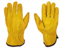 Driver Gloves - Cow Grain Gloves - Golden Brown