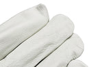 Driver Gloves - Cow Grain Split Leather Back Gloves - Straight Thumb - Beige