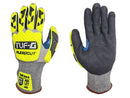 Mechanic Gloves - Cut Resistant Nitrile Coated Palm Glove - Hi Vis Yellow