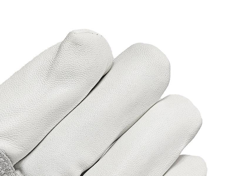 Mechanic Gloves - Goat Skin Double Palm Glove - Black