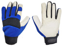 Mechanic Gloves - Cow Grain Glove - Blue