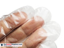 Thermoplastic Elastomer TPE Disposable Gloves - 1.5 Mil Thick Powder Free Gloves - Semi Transparent
