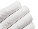 String Knit - Nylon Knit Gloves - Medium Weight - White