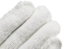 String Knit - Polyester String Knit Gloves - Heavy Duty - White