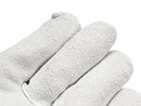 Driver Gloves - Suede Split Leather Insulated Driver Gloves - Grey