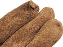 Driver Gloves - Suede Split Leather Gloves - Brown