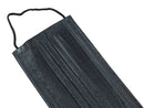 Face Masks - Black 3 Ply Earloop Mask