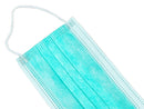 Face Masks - Green 3 Ply Earloop Mask