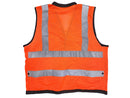 Safety Vest - Class II Mesh Vest - Hi Vis Orange