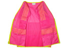 Safety Vest - Mesh Vest with Pockets - Pink