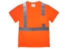 Safety T-Shirts - Class II Short Sleeve T-Shirt - Hi Vis Orange