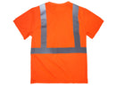 Safety T-Shirts - Class II Short Sleeve T-Shirt - Hi Vis Orange