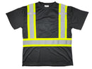 Safety T-Shirts - Class I Short Sleeve T-Shirts - Black