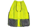 Safety Vest - Class II Mesh Vest - Hi Vis Yellow and Black