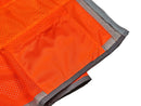 Safety Vest - Class II Mesh Surveyor Vest - Hi Vis Orange
