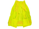 Safety Vest - Class II Solid Front and Mesh Back Vest - Hi Vis Yellow