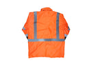 Safety Parka - Class III Water Resistant Parka - Hi Vis Orange and Black