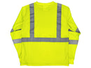Safety T-Shirts - Class III Long Sleeve T-Shirts - Hi Vis Yellow