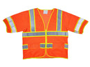 Safety Vest - Class III Mesh Vest - Hi Vis Orange