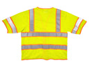 Safety Vest - Class III Mesh Vest - Hi Vis Yellow