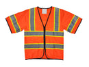 Safety Vest - Class III Solid Vest - Hi Vis Orange