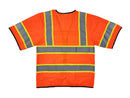 Safety Vest - Class III Solid Vest - Hi Vis Orange