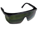 Type 2 - Safety Glasses - Frameless with Black Temples and Infrared Lenses