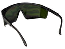 Type 2 - Safety Glasses - Frameless with Black Temples and Infrared Lenses