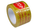 Tape - Stop Security Message Tape