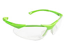 Type 12 - Safety Glasses - Hi Vis Half Frame with Clear Anti Fog Lenses
