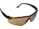 Type 04 - Safety Glasses - Frameless with Brown Lenses