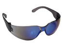 Type 01 - Safety Glasses - Frameless with Blue Mirror Lenses