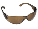 Type 01 - Safety Glasses - Frameless with Brown Lenses