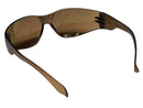 Type 01 - Safety Glasses - Frameless with Brown Lenses