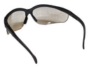 Type 8 - Safety Glasses - Black Half Frame with Indoor Outdoor Lenses