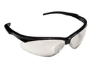 Type 11 - Safety Glasses - Black Half Frame with Indoor Outdoor Lenses