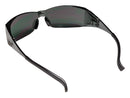 Type 03 - Safety Glasses - Frameless with Blue Mirror Lenses