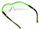 Type 13 - Safety Glasses - Hi Vis Half Frame with Clear Anti Fog Lenses
