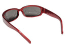 Type 15 - Safety Glasses - Red Full Frame with Grey Tinted Anti Fog Lenses
