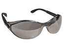 Type 10 - Safety Glasses - Frameless with Black Temples and Grey Tinted Lenses