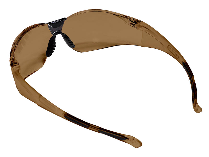 Type 07 - Safety Glasses - Frameless with Brown Lenses