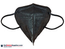Face Masks - Black KN95 Flat Fold Mask