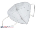 Face Masks - White KN95 Flat Fold Mask