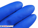 Latex Disposable Gloves - 13 Mil Thick with 12" Length Cuff Blue Powder Free Gloves