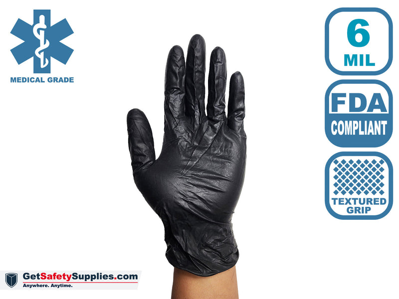 Latex Disposable Gloves - 5 Mil Thick Powder Free Medical Grade Gloves - SkinTx